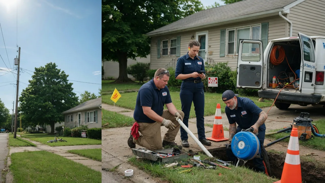 Sewer Line Repair in Meadow, UT near me